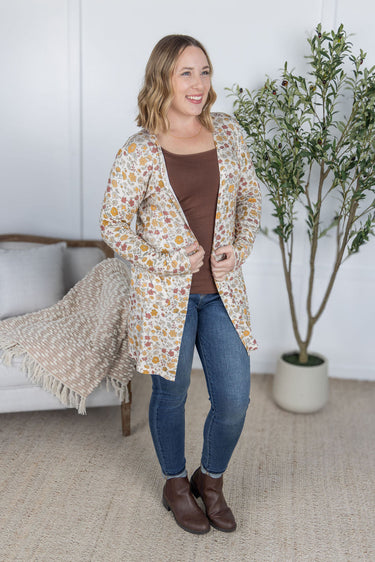 IN STOCK Classic Cardigan - Fall Vintage Floral