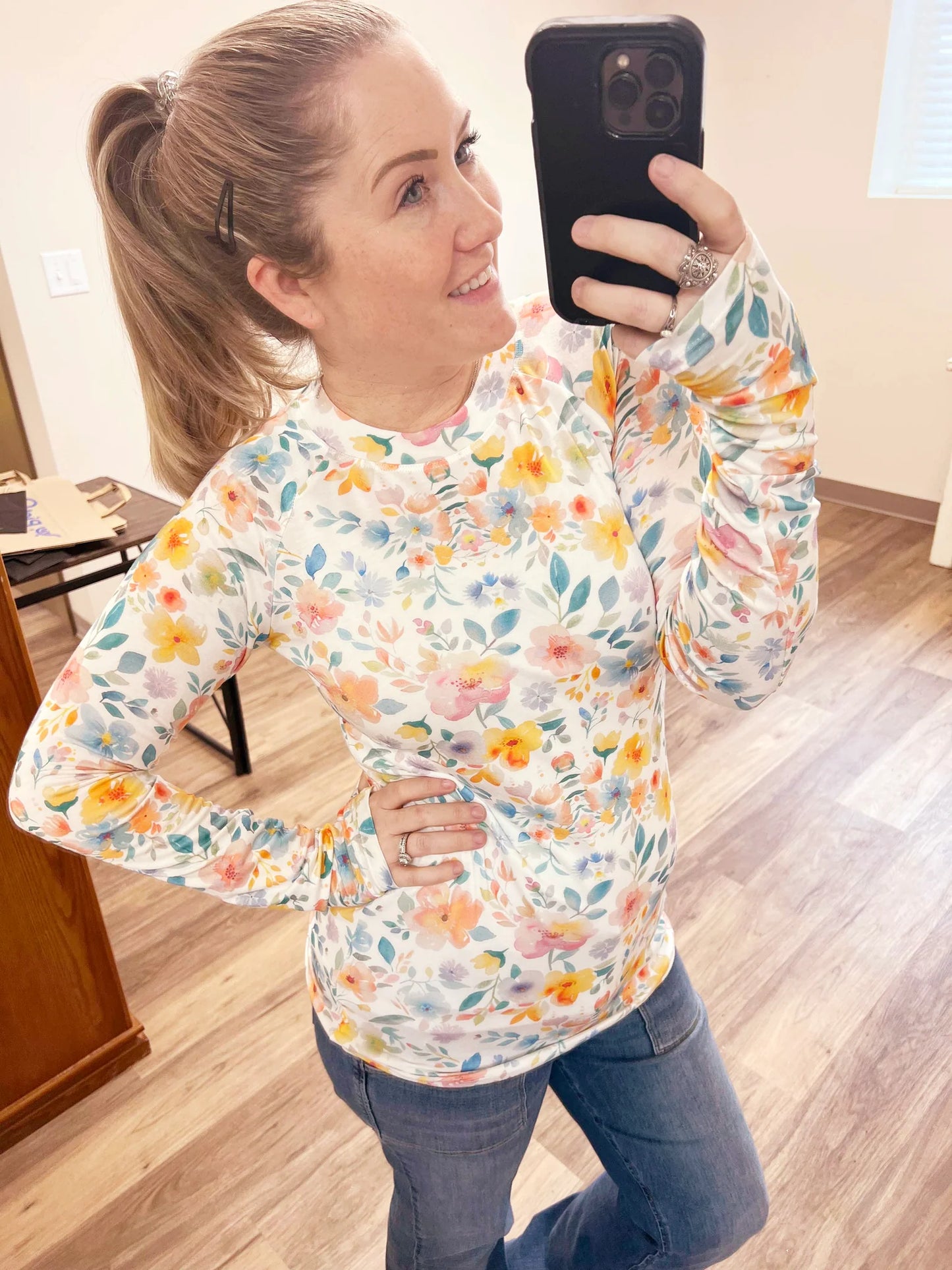 BLAIR - FLORAL TOP