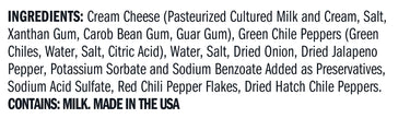 Hatch Chili Cream Cheese Dip Terrapin Ridge Farms