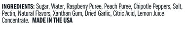 Raspberry Peach Chipotle Sauce Terrapin Ridge Farms