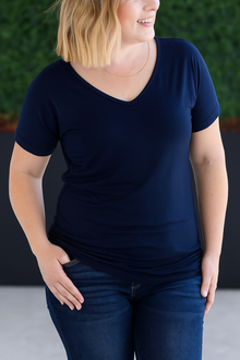 IN STOCK Chloe Cozy Tee - Navy
