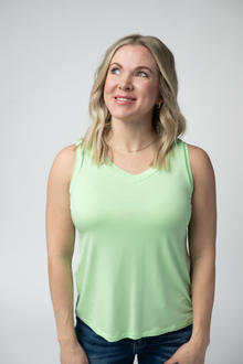 IN STOCK Noelle Tank - Lime