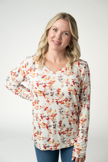 IN STOCK Larissa Long Sleeve - Autumn Watercolor