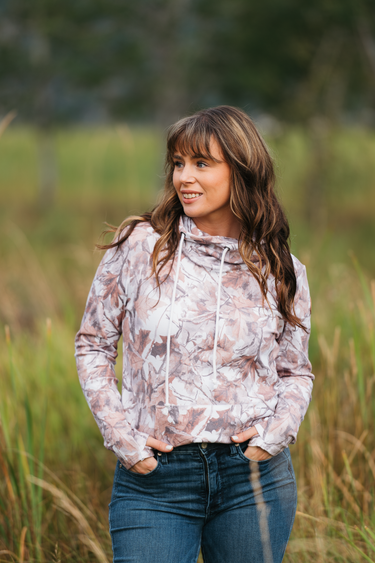 IN STOCK Ashley Hoodie - Woodsy Camo