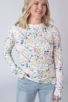 IN STOCK Blair Long Sleeve Top - Cottage Floral