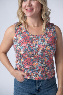 IN STOCK Ava Tank - Bright Floral