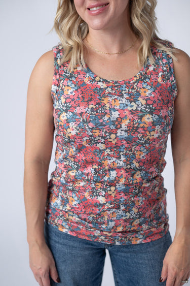 IN STOCK Ava Tank - Bright Floral