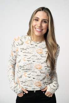 IN STOCK Blair Long Sleeve Top - Haunted Halloween