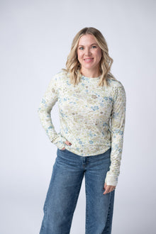 IN STOCK Blair Long Sleeve Top - Spring Meadows