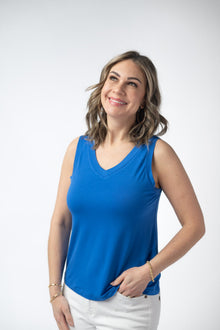 IN STOCK Noelle Tank - Blue