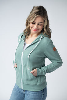 IN STOCK Fullzip Hoodie - Sage