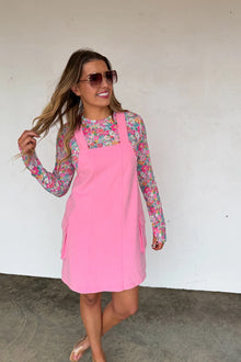 READY TO SHIP PREORDER - SPRING MILLIE OVERALL DRESS