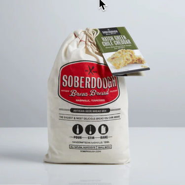 Hatch Green Chile Cheddar Soberdough Brew Bread