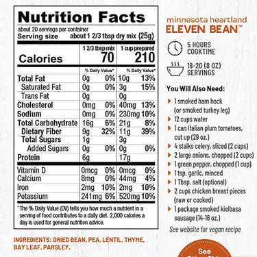 Minnesota Heartland Eleven Bean Soup Mix
