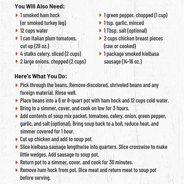 Minnesota Heartland Eleven Bean Soup Mix