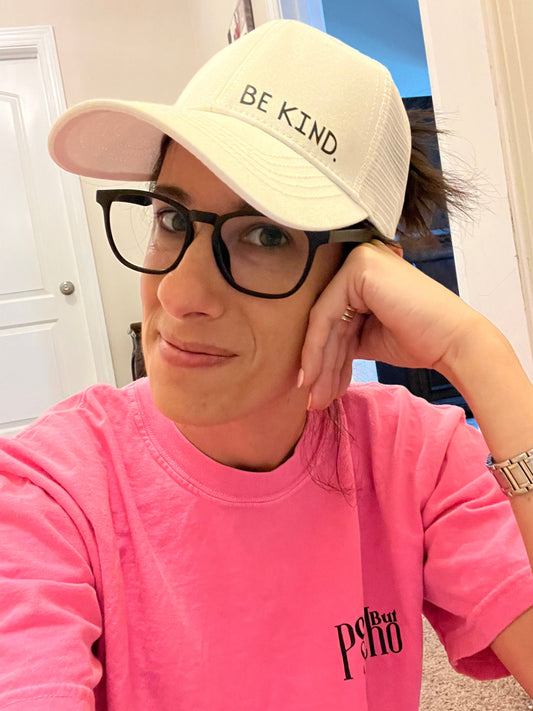 Be kind pony hat