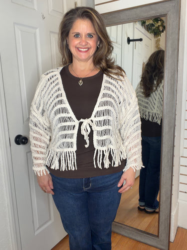 Sadie Crochet Cardigan - POL