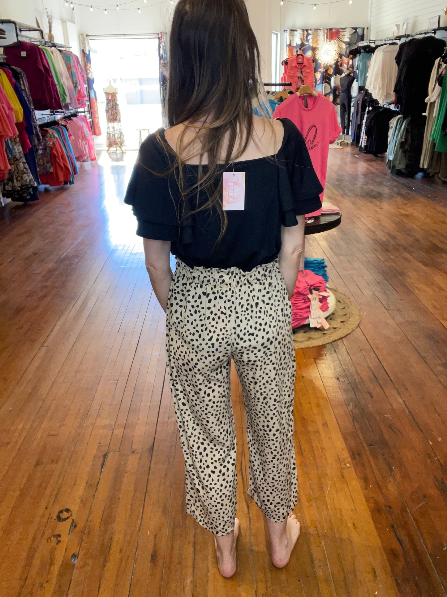 ANIMAL PRINT PANTS