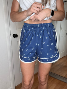 Dolphin Shorts Nautical -Michelle Mae