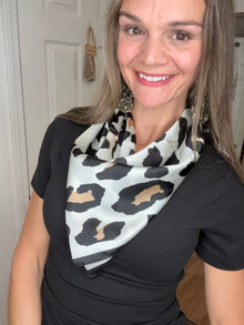 Silky All Season Bandana Scarf - Hana