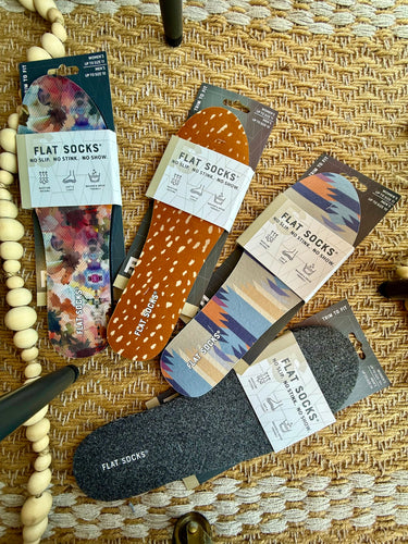 FLAT SOCKS - MULTIPLE PRINT & SIZE OPTIONS
