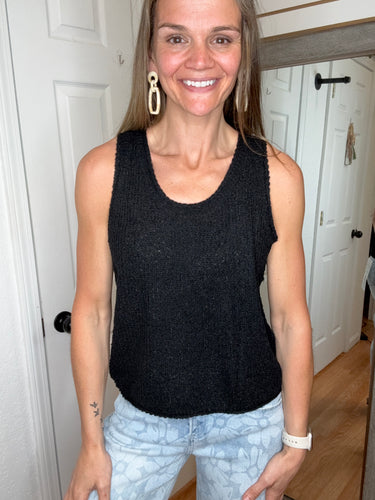 Lydia Sleeveless Top Black- Jade By Jane