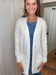 FELICIA CARDIGAN OFF WHITE - PS KATE
