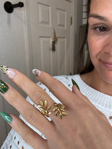 DEBBIE ADJUSTABLE RING GOLD - MIA ACCESSORIES