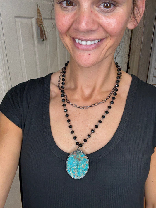 PAIGE LAYERED NECKLACE - DYLAN JEWELRY
