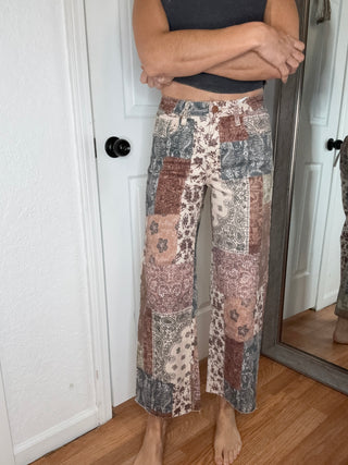 Vivian Wide Leg Denim Jeans- Risen