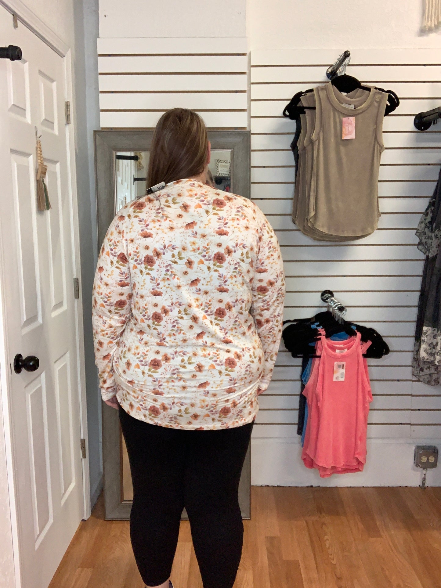 BLAIR LONG SLEEVE TOP HARVEST CHARM- MICHELLE MAE