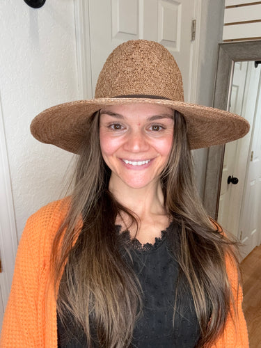 Perri Packable Panama Hat- CC