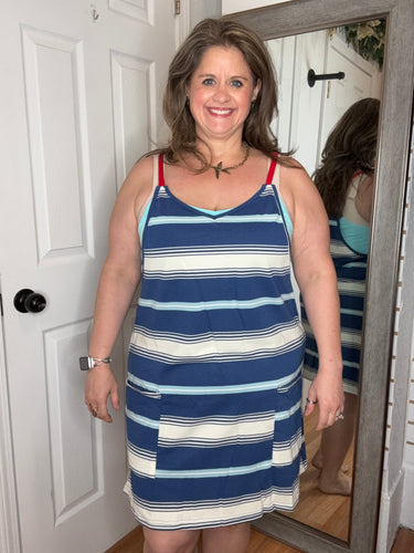 Patriot Romper Dress - Anniewear