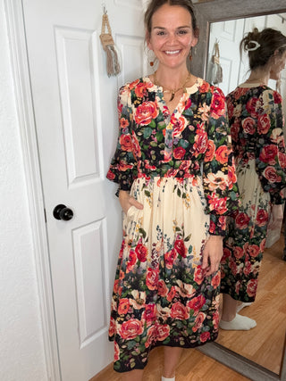 Dahlia Midi Maxi Dress - Oddi