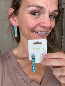 Blaze Post Back Earrings - Dylan Jewelry