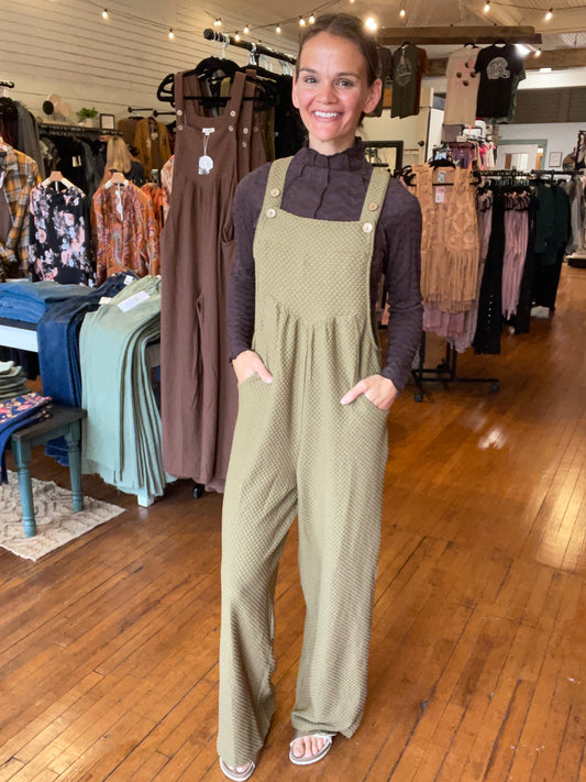 Emma Overalls Lt. Olive