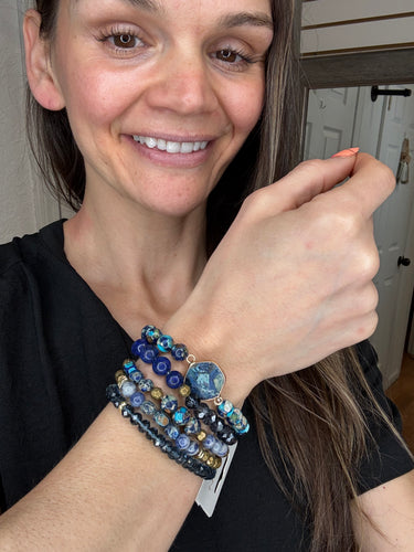 Janet Stacked Bracelet- Dylan Jewelry