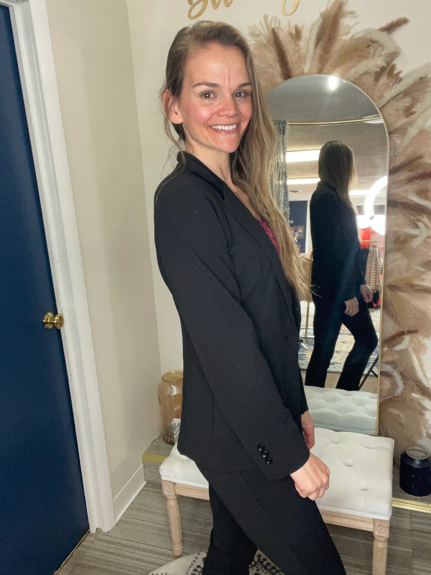 THE WORKING GIRL - BLACK BLAZER