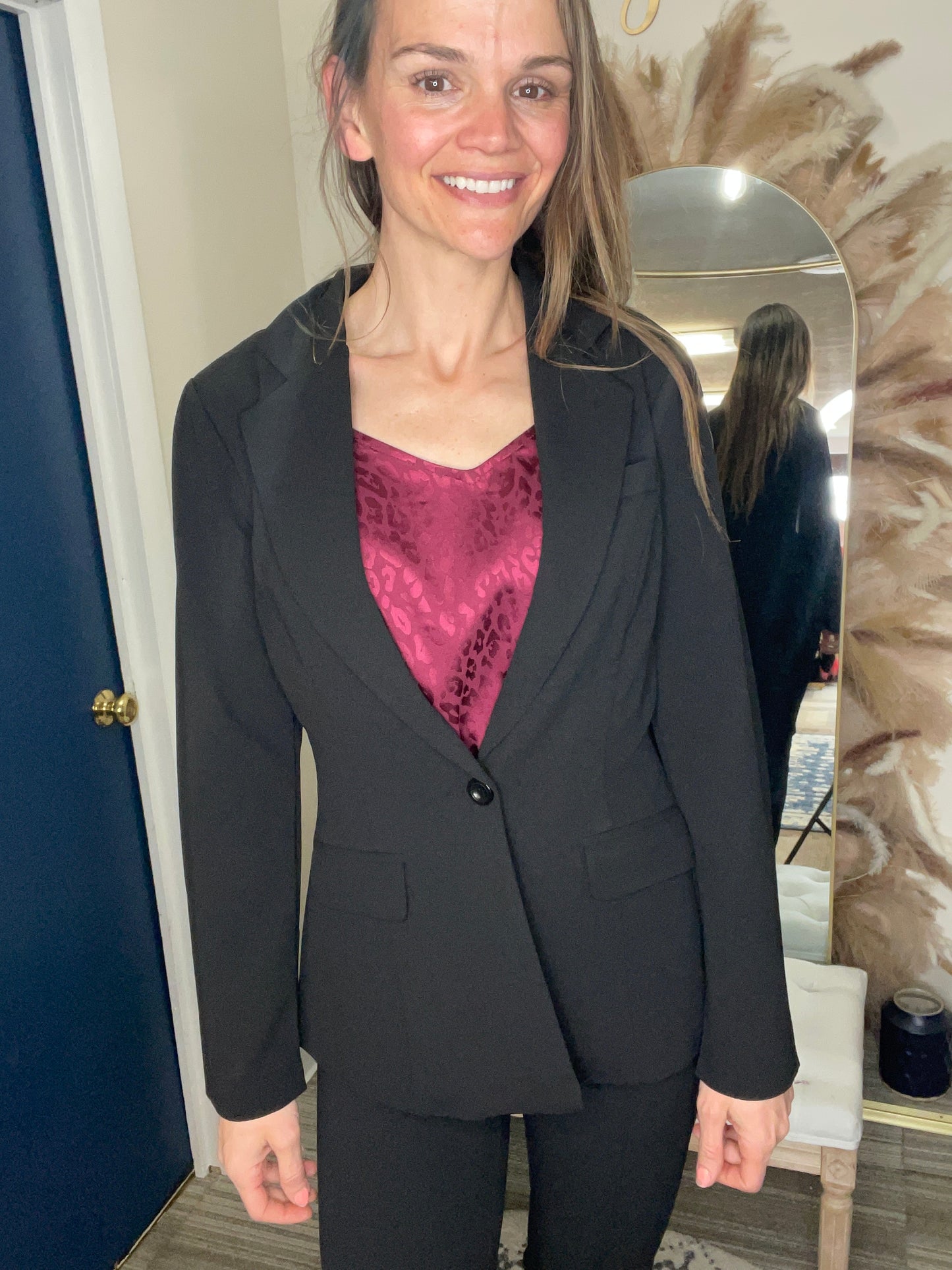 THE WORKING GIRL - BLACK BLAZER