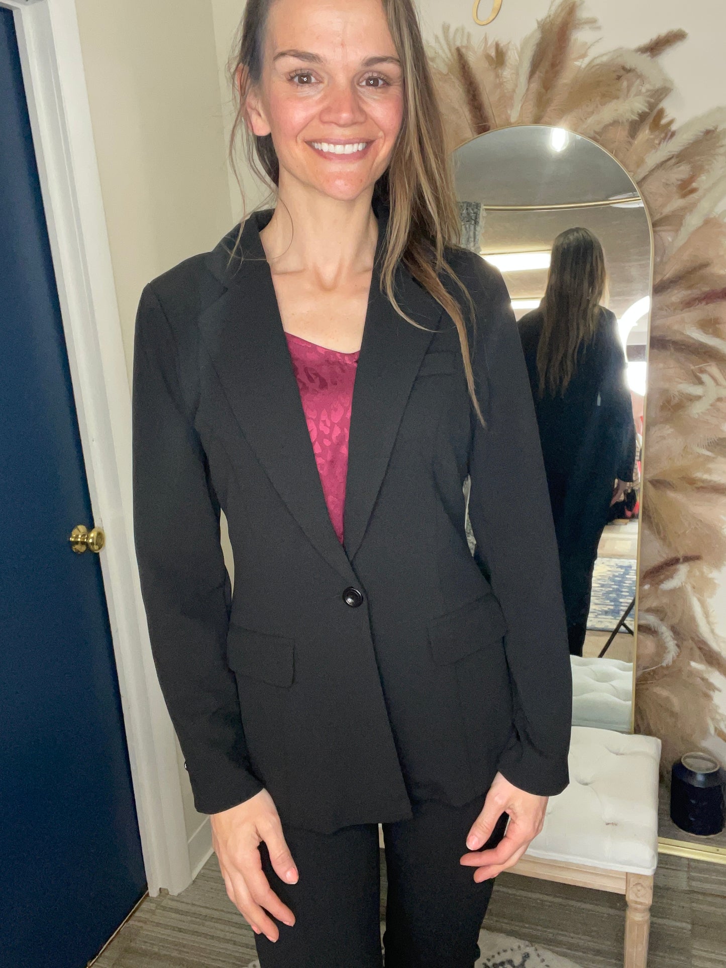 THE WORKING GIRL - BLACK BLAZER