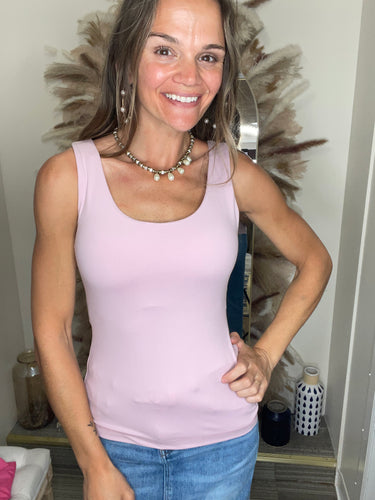 BUTTER TANK TOP MAUVE PEONY - RAE MODE