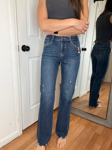 Whin Straight Leg Denim Jeans- Risen