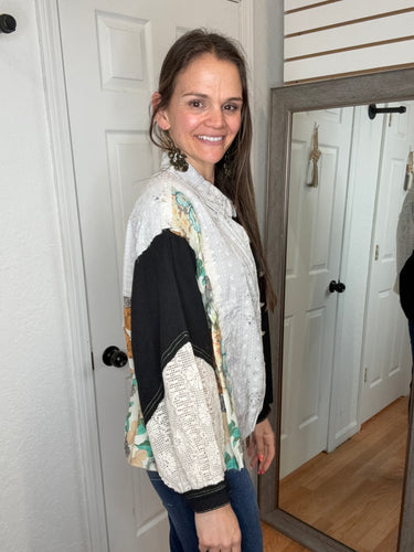 Charlotte Button Down Layering Top - Pol