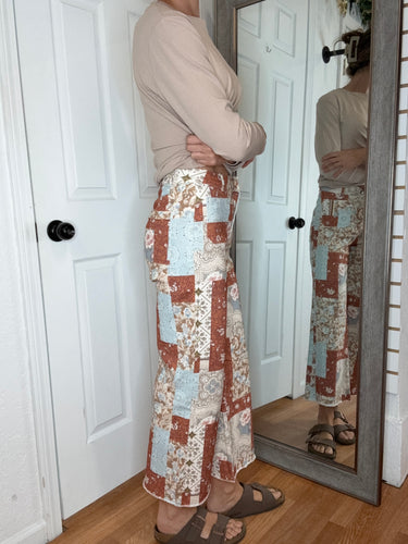 Patty Patchwork Pants- Anniewear