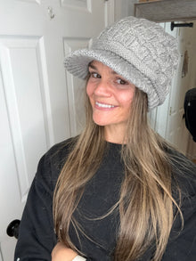 Knit Brim Hat- Comfyluxe