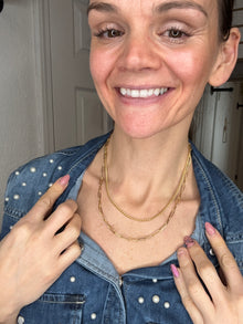 DOUBLE TROUBLE NECKLACE