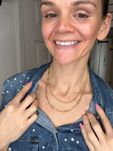 DOUBLE TROUBLE NECKLACE