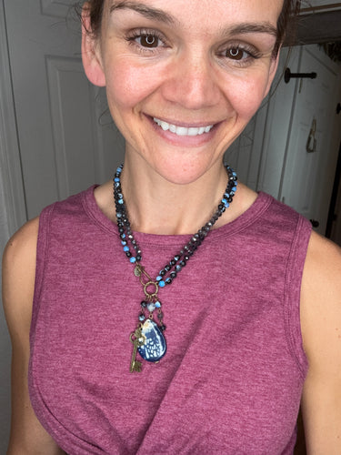 Suki Agate Necklace - Dylan Jewelry