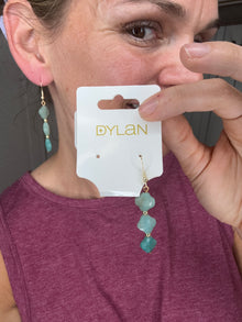 Clover Earrings Turquoise - Dylan Jewelry