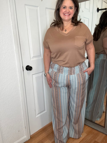 GiGi Relaxed Leg Pants- Cozy Co